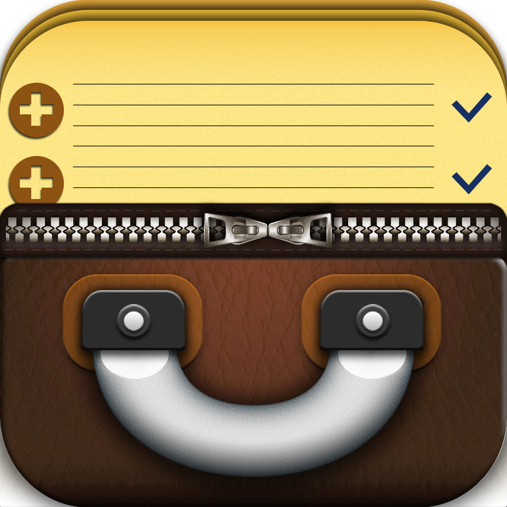 Suitcases - packing list app icon